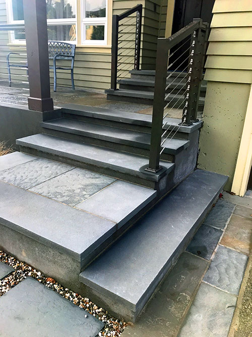 Steps designed by Susie Landscape Designs - Seattle 