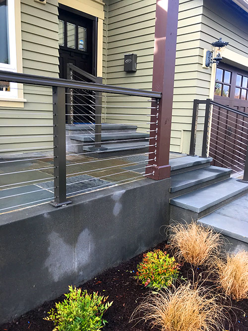 Steps designed by Susie Landscape Designs - Seattle 